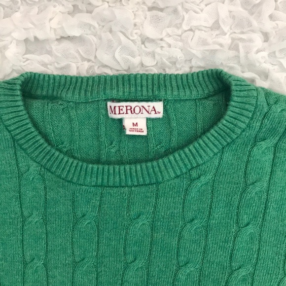 Green Merona sweater - Picture 2 of 2